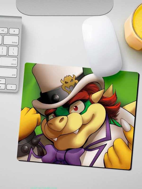 Bowser v2 Flat mouse pad